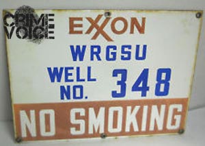 Man Arrested in Connection with Stolen Antique Oil Signs