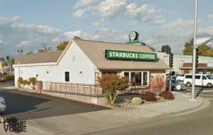 The Eureka Way Starbucks, where Lopez enjoyed a cup of coffee, perhaps purchased with a stolen credit card, before he was apprehended.