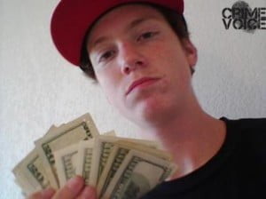 The four teens also took cash from the register. Costa again in a Facebook photo.