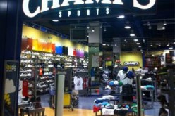 Employee practically gives away shoes to Champs Sports shoppers