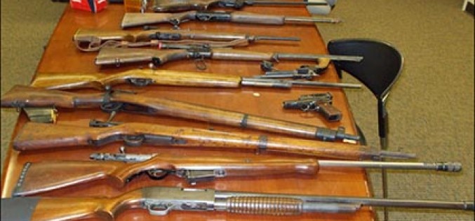 Police Seize Large Cache of Firearms and Ammunition