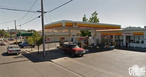 Ms. Rosales was arrested prior to leaving this Shell Station on Main Street.