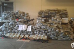 $2.5 Million in Pot and Ammunition Seized