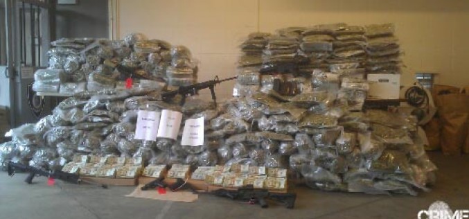 $2.5 Million in Pot and Ammunition Seized