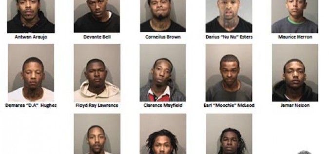 Oakland PD conducts gang sweep to curb local violence