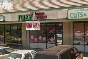 Razz Frozen Yogurt was the first of the 6 robberies Jimenez is accused of.