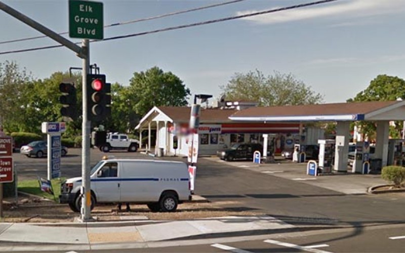 Two Shot at Elk Grove Gas Station