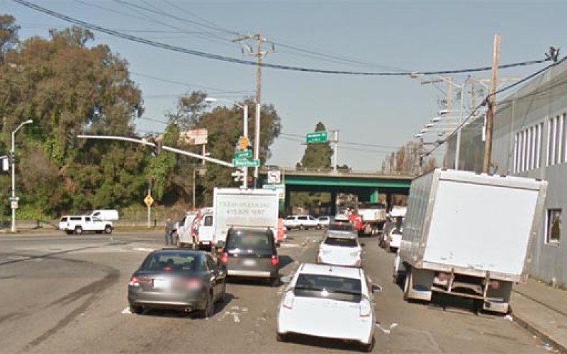 San Francisco Carjackers Ram Patrol Car