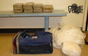 Border Patrol displays seized cocaine