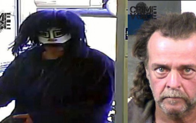 Alleged Mask-Wearing Bank Robber Arrested in Fresno