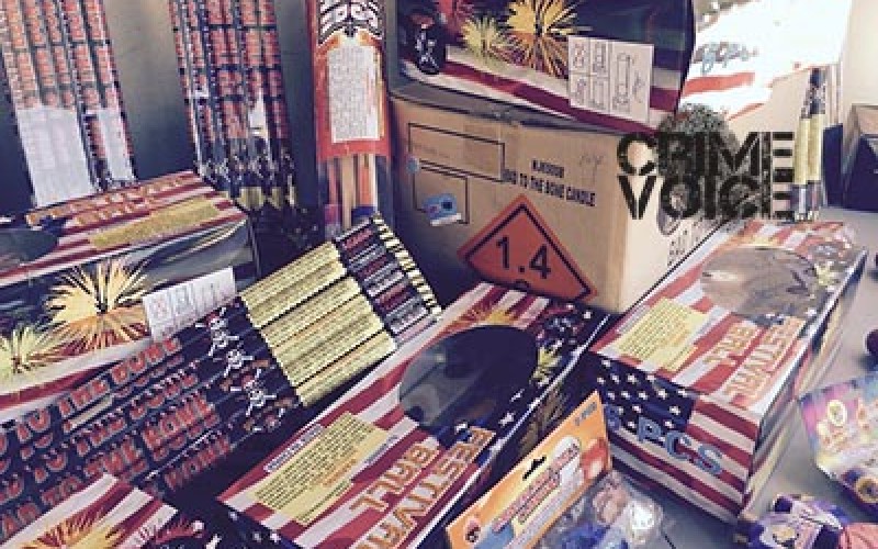 Gas Station Thief Busted for Possession of Fireworks