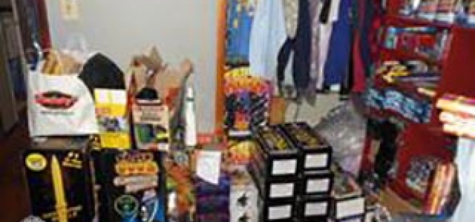 Deputies Seize a Substantial Amount of Illegal Fireworks, Explosives