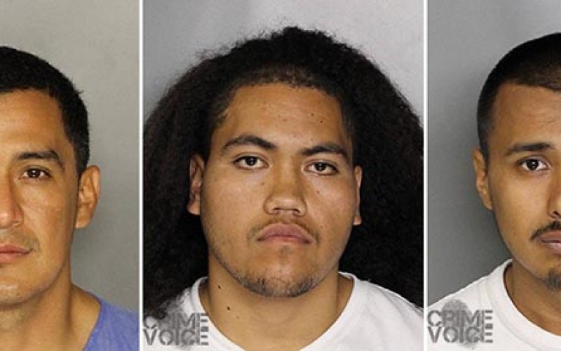 Three Arrested for Home Invasion and Vehicle Theft