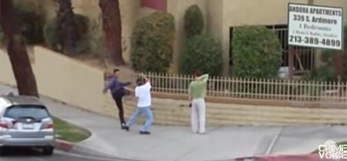 A Parking Infraction Seemingly Leads to an Intense Fight