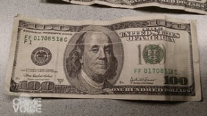 Police display counterfeit cash