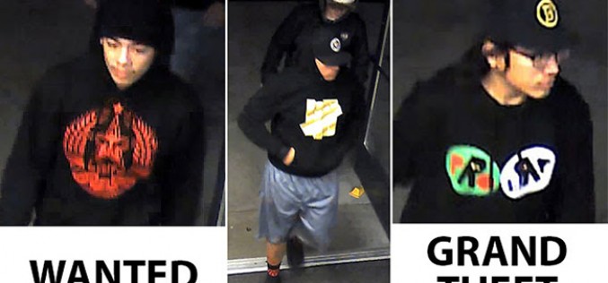 San Jose PD Calls on Public to Help Identify Grand Theft Suspects