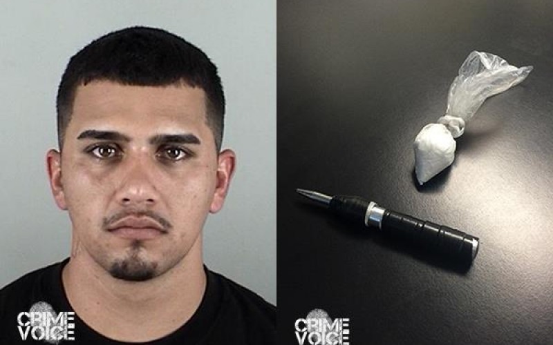 Probation Violator Found with Meth and Burglary Tools