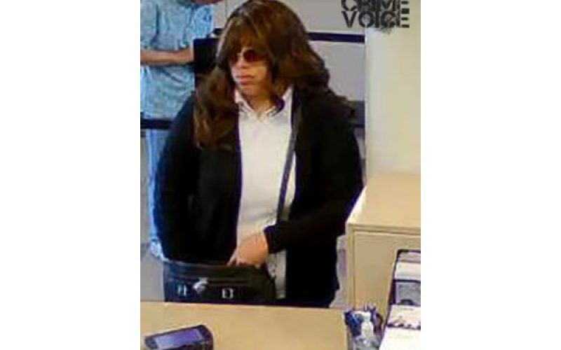 Serial Female Bank Robbery Suspect in Custody