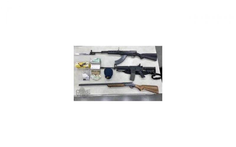 Traffic Stop Leads to Guns, Drugs