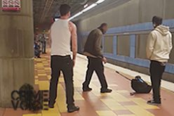 Man Assaults Victim in the Hollywood Metro Station