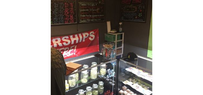 Illegal Marijuana Dispensary Shut Down