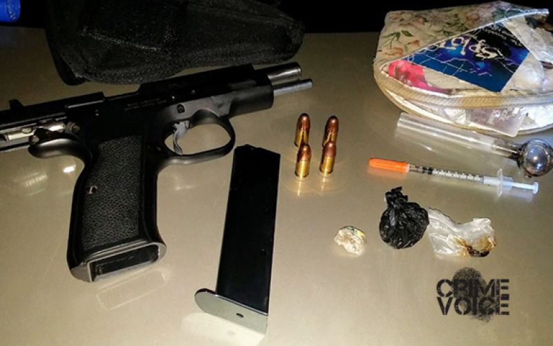 Three Arrested for Drugs, Gun Possession