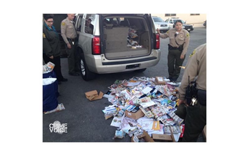 Police Stop Chevy Tahoe Filled with Stolen Mail