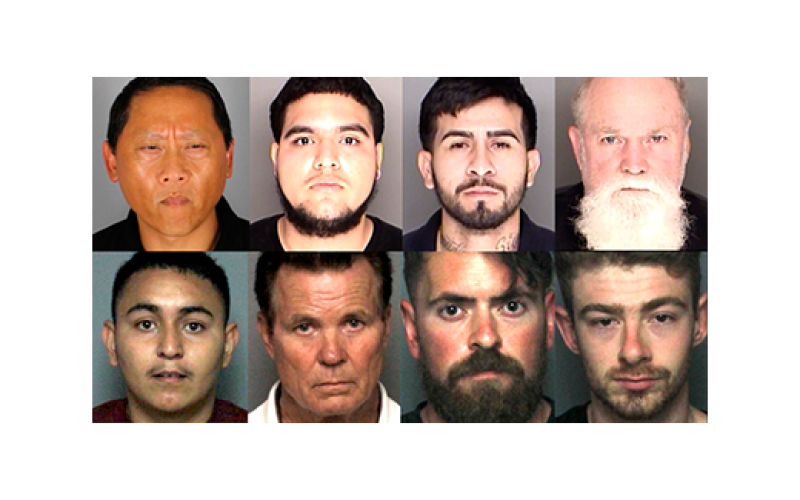 Eight “Johns” Snagged in Undercover Prostitution Sting