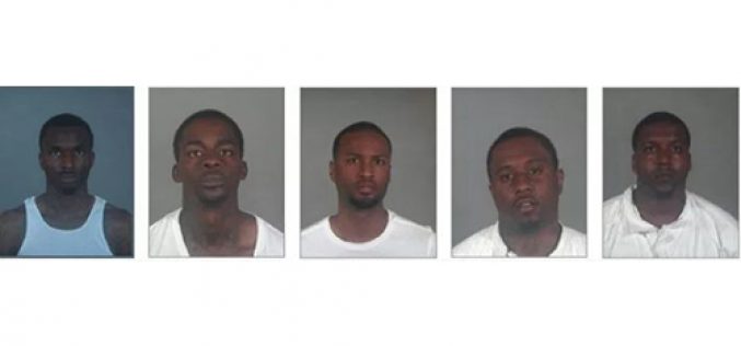 Five Bank-Jugging Suspects Arrested on Multiple Charges