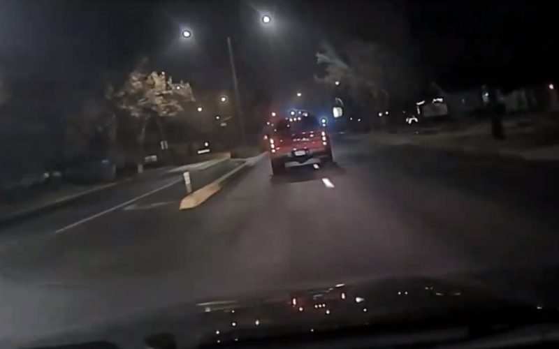 Drunk driver arrested after officer notices car swerving (VIDEO)