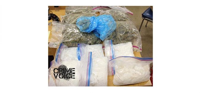 10 Pounds of Meth, 7 Pounds of Marijuana