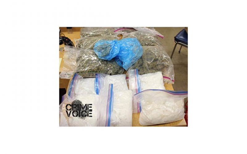 10 Pounds of Meth, 7 Pounds of Marijuana