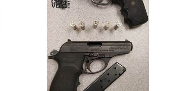 Two Stolen Guns Recovered in Car