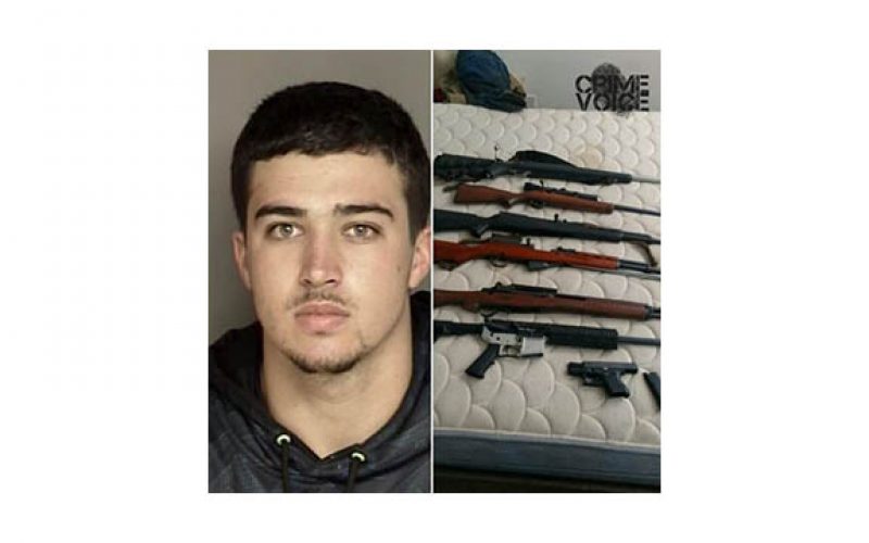 Probation Check Reveals Felon with 7 Firearms