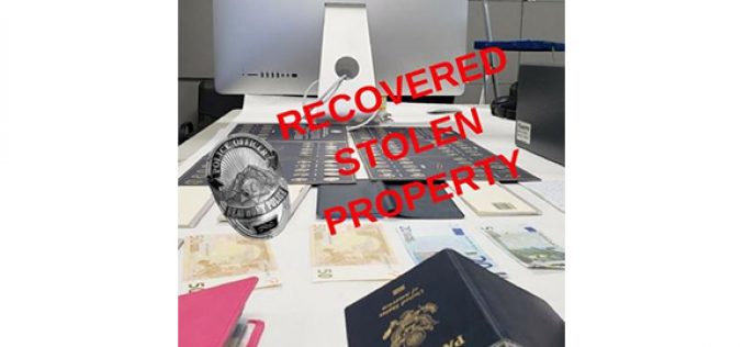 Citizen Call helps Recover Stolen Property