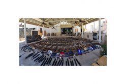 Arsenal of 553 Firearms Seized in Agua Dulce