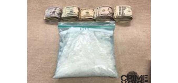 Search Warrant Yields Three Pounds of Meth