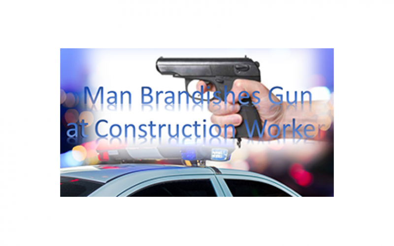 Man Threatens Construction Workers with Gun