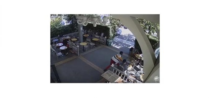 YouTube Video Shows Snatch and Grab at Outdoor Café