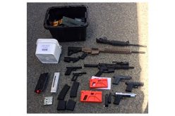 Man Arrested Inside Home with Numerous Illegal Firearms