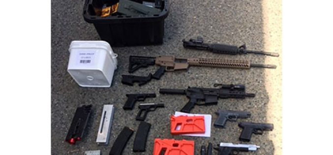 Man Arrested Inside Home with Numerous Illegal Firearms