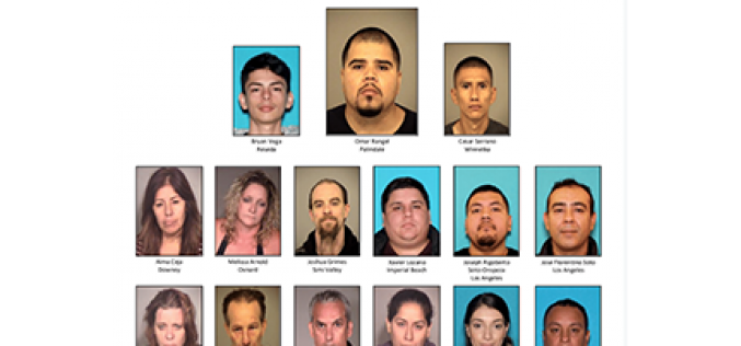 15 Arrested in $10,000,000 “Operation La Familia” Drug Bust