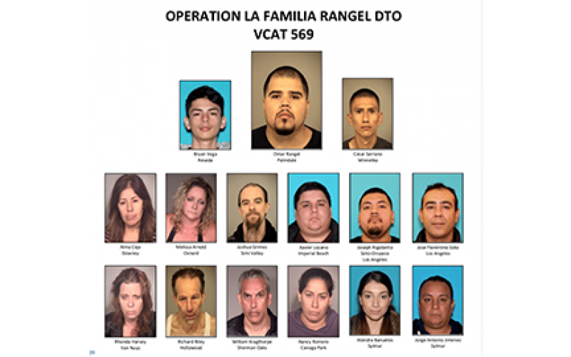 15 Arrested in $10,000,000 “Operation La Familia” Drug Bust