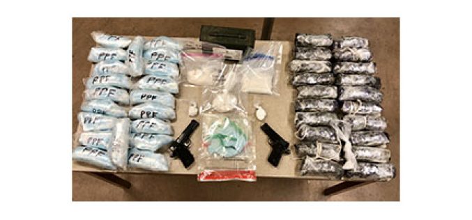 Meth, Oxycodone and Cocaine Seized from Trio