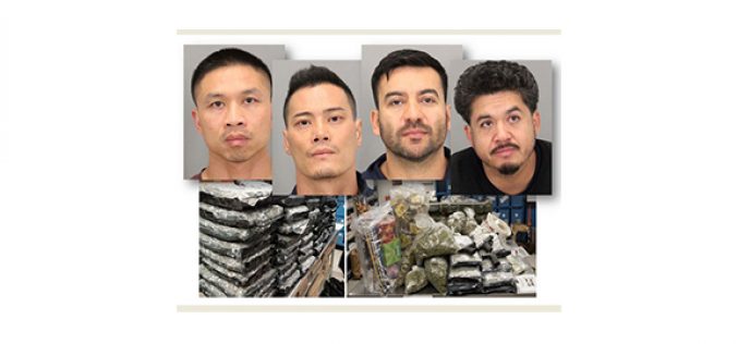 San Jose PD Arrests 4 Suspects Involved In Highly-Organized Criminal Organization