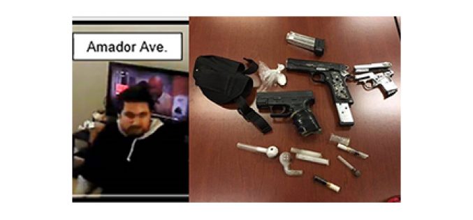 Transient Arrested for Multiple Burglaries and Stealing Firearms