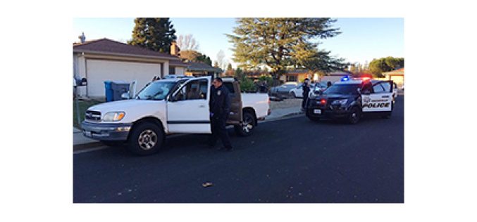 Christmas Day arrest of pickup truck thief