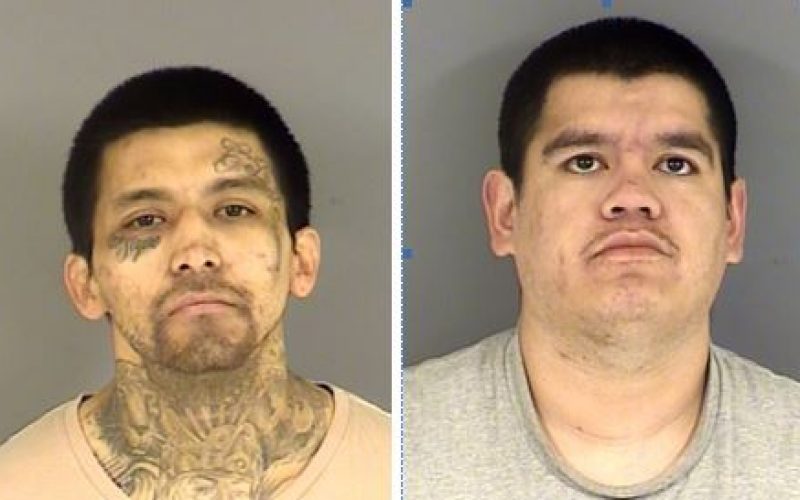 Restraining order violation ends in arrest of two men