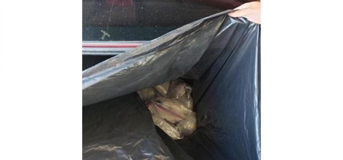 Border Patrol Takes One Down – 99 Bundles of Meth in the Car