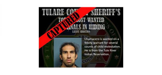 Tulare County Sheriff Office Crosses Two Names off Their Top 10 Most Wanted